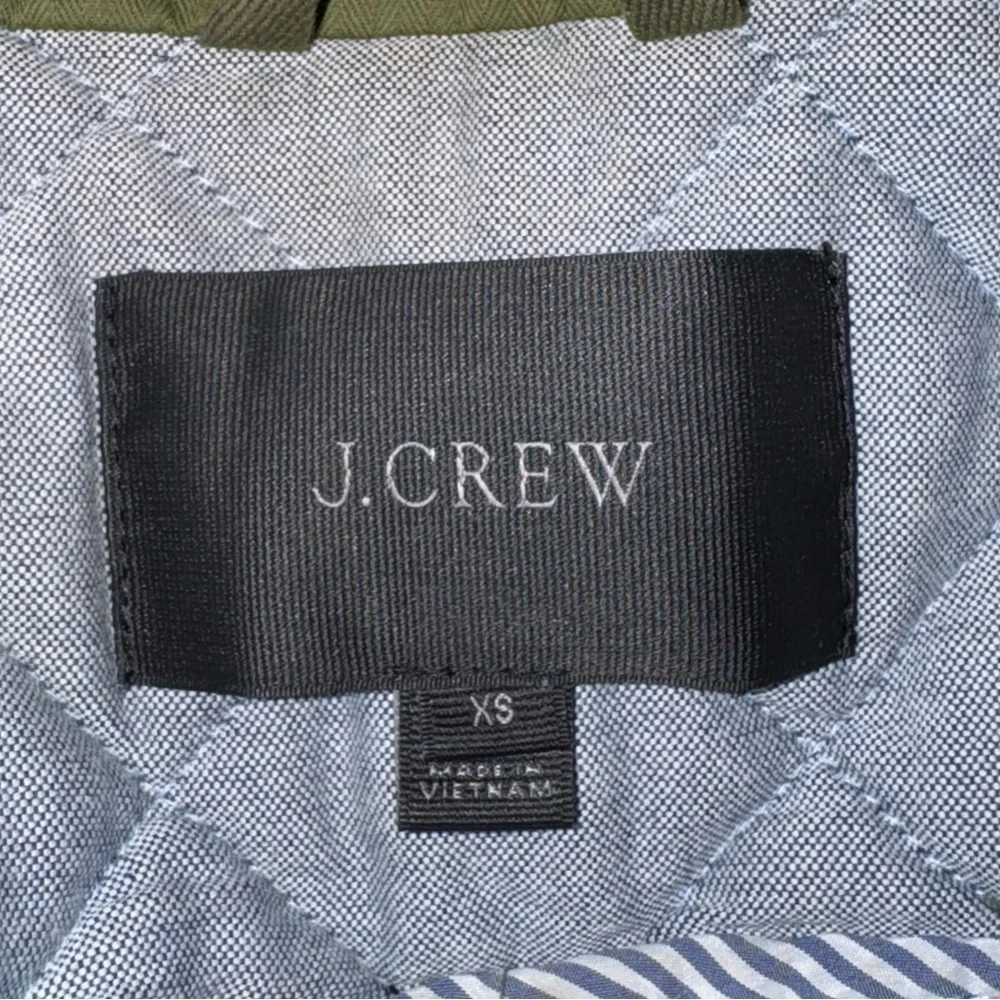 J. Crew Quilted Downtown Field Jacket Women’s Size Extra Small